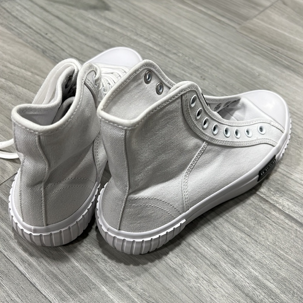 ALLSAINTS Women's Dana Flatform High Top Sneakers - Picture 4 of 7